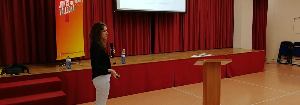 Jèssica Hernández, presentació antenes rf