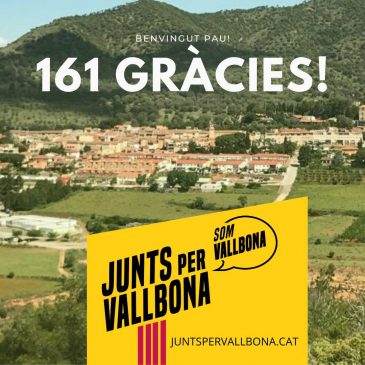 161 GRÀCIES!